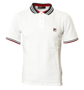 White Pique Polo Shirt