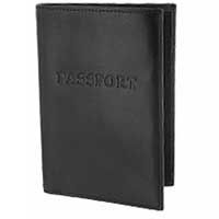 Bromley Passport Cover Black