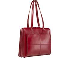 Classic Zipped Briefcase Cherry