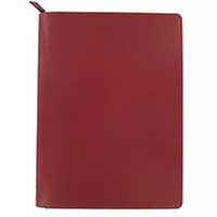 Filofax Domino Zipped Folder Red