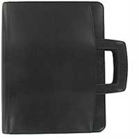 Finsbury Zipped Portfolio With Handles Black