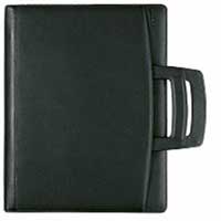 Filofax Stratford Zipped Portfolio With Handles Black