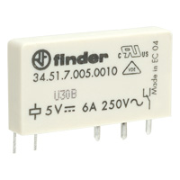 34.51 12V ULTRA SLIM SPDT 6A RELAY (RC)