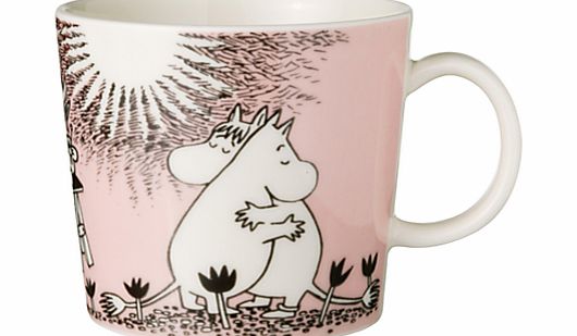 Finland Arabia Moomin Mug, Pink Love