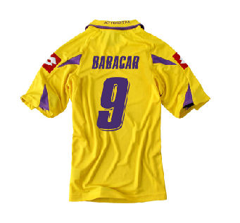 Lotto 2010-11 Fiorentina Lotto 3rd Shirt (Babacar 9)