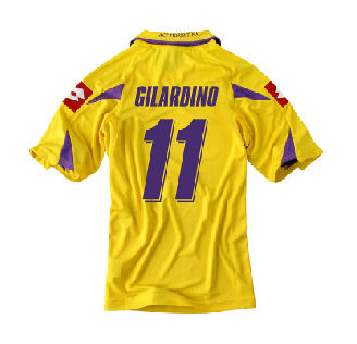 Fiorentina Lotto 2010-11 Fiorentina Lotto 3rd Shirt (Gilardino 11)