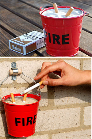 fire Bucket Ashtray