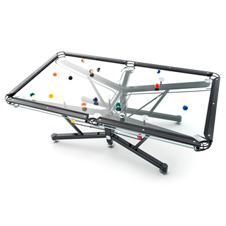 Firebox G-1 Glass Pool Table