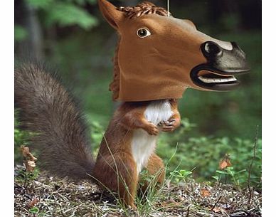 Horse Head Squirrel Feeder