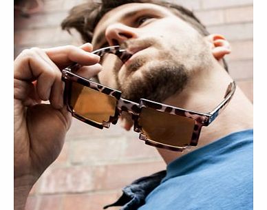 Pixel Sunglasses (Tortoise Shell)