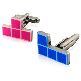 Firebox Tetris Cufflinks