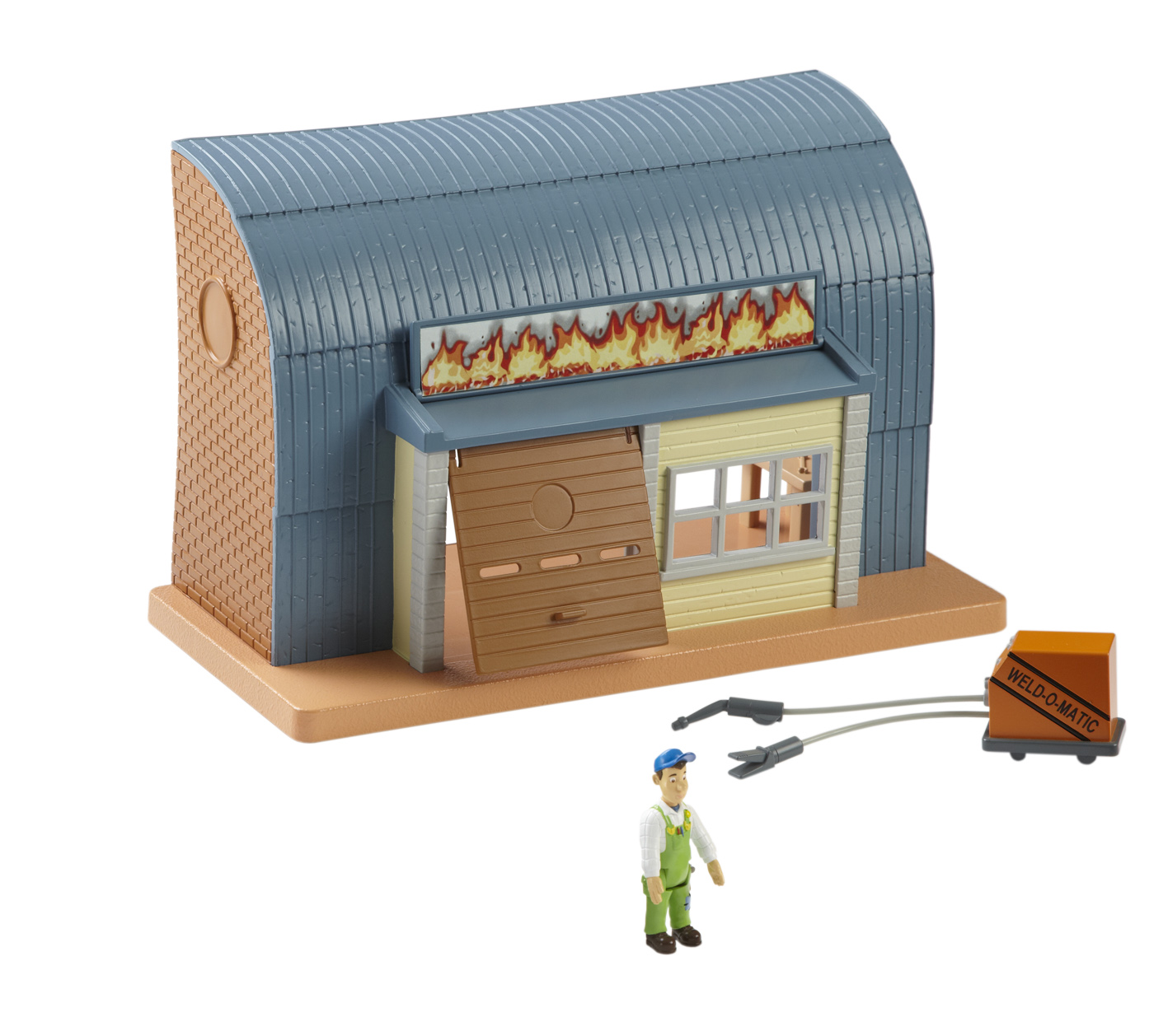 - Playset W/figure-mikes Workshop