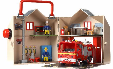 Fireman Sam Deluxe Fire Station Playset