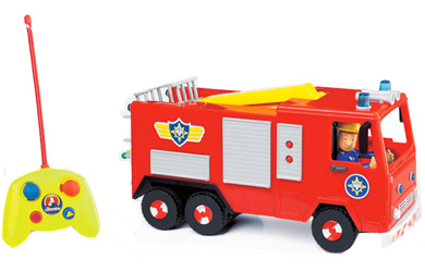 Fireman Sam Remote Controlled Jupiter Fire Engine