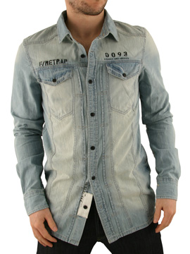 Light Wash Denim Woodstock Shirt