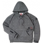 Mens Beam Me Up Hoody Grey Marl