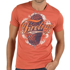 Mens Deathrace T-Shirt Cranberry