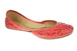 Unze Fashion Pumps - L11981-Red-5.0