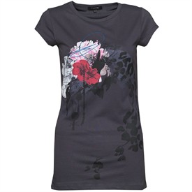 Womens T-Shirt Dusty Indigo