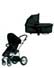 First Wheels City Elite Black Pushchair inc Pack