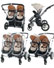 Twin Elite Pushchair Sand inc Pack