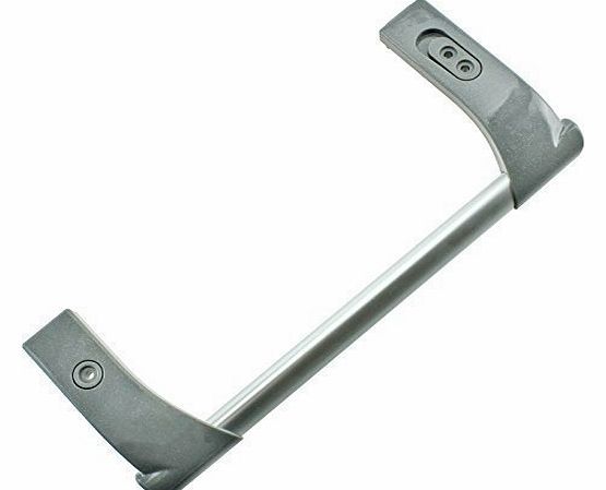 First4spares Granite Door Handle for Hotpoint Fridge Freezers (Silver / Grey)