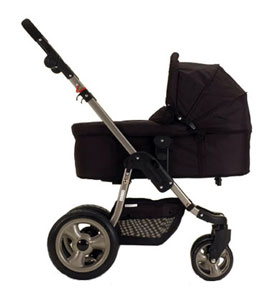 Firstwheels City Elite Carrycot Black