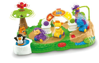 Fisher Price Amazing Animals - Spinninand#39; Around Musical Zoo