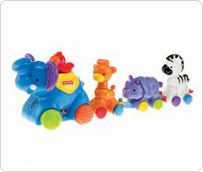 Fisher Price Amazing Animals Press and Go Parade