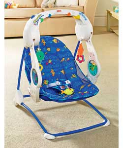 Fisher Price Aquarium Take Along Swing