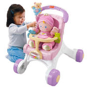 fisher-price Pink Stroll Along Walker