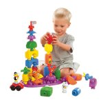 Fisher Price Pop-Onz Pop n Stack Blocks