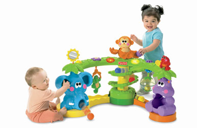 Fisher-Price Rainforest - Crawl and Cruise Jungle