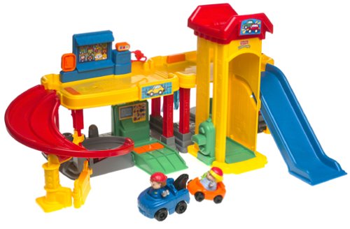 Fisher Price Ramps Around Garage