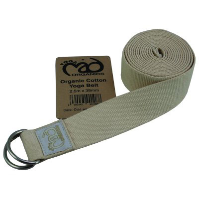 Fitness-Mad Organic Cotton Yoga Belt (YBLTORG)