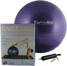 Mad Pro Swiss Ball and Pump 65cm