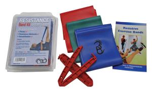 Fitness Mad Resistance Band Kit 3 x 150cm 10cm