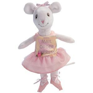 Angelina Ballerina Bean Toy In Ballet Dress