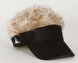 Flair HAIR VISOR MENS BLACK - NEW TO UK! MAKE GOLF FUN!