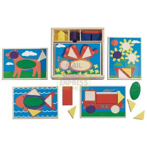 Flair Melissa and Doug Beginner Pattern Blocks