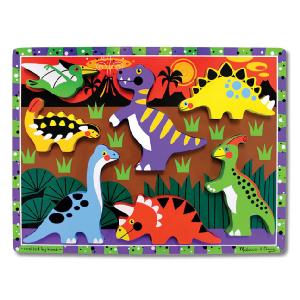 Melissa and Doug Dinosaurs Chunky Puzzle