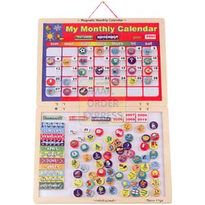 Flair Melissa and Doug Monthly Calendar