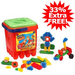 Flair Sticklebricks Super Builder Bucket