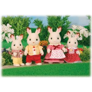 Flair Sylvanian Families Chocolate Rabbit Family