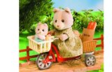 Sylvanian Families Cycling with Mother