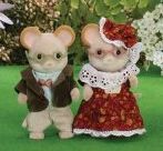 Flair Sylvanian Families Maces Mouse Grandparents