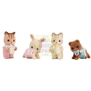 Flair Sylvanian Families Primrose Creche Figure Set