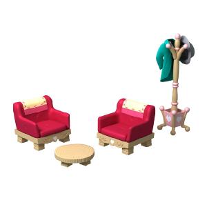 Flair Sylvanian Families Sylvania Living Room Furniture Set