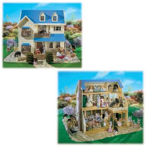 Sylvanian Hilltop Manor 6 Figures