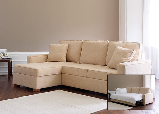 Flame upholstery ltd Santorini Sofa Bed - Sand